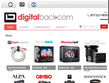 Tablet Screenshot of digitalback.com